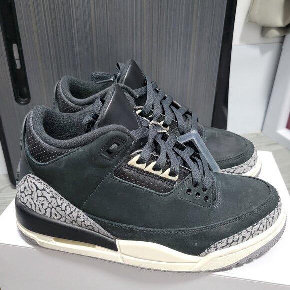 Jordan 3 Retro Off Noir Women's 6 Kids 4.5Y - Picture 3 of 6